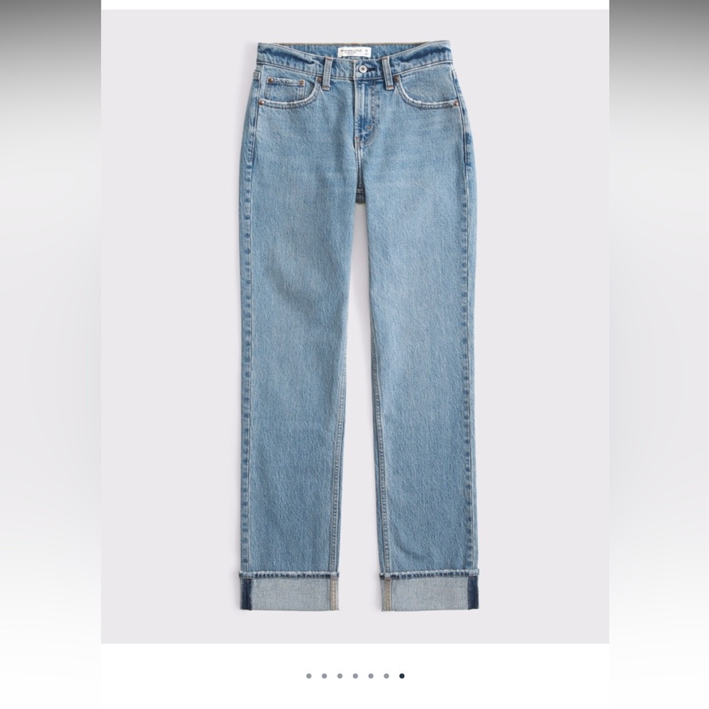 Abercrombie Curve Love 90s Straight Jeans